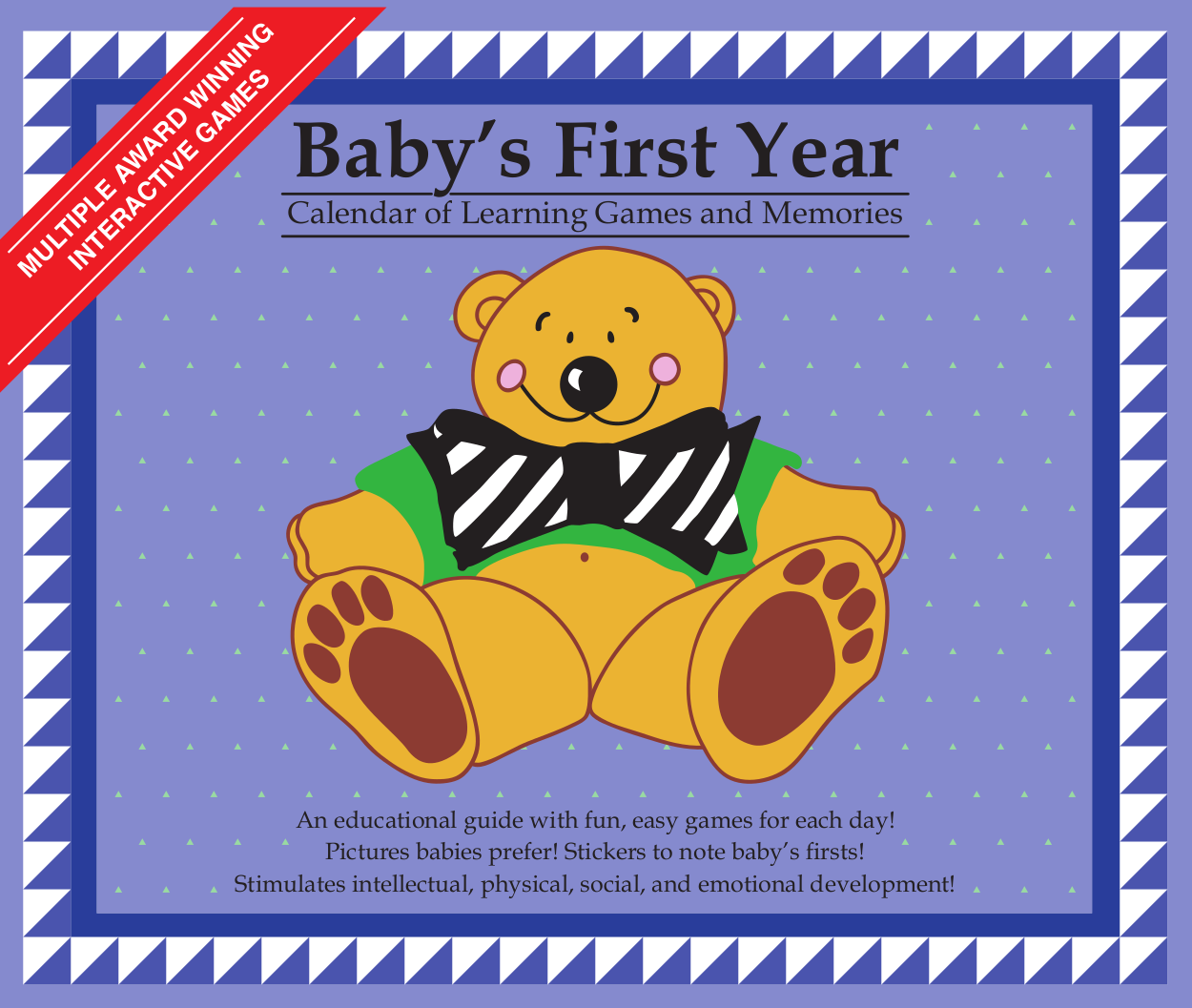 Baby's First Year Calendar front cover